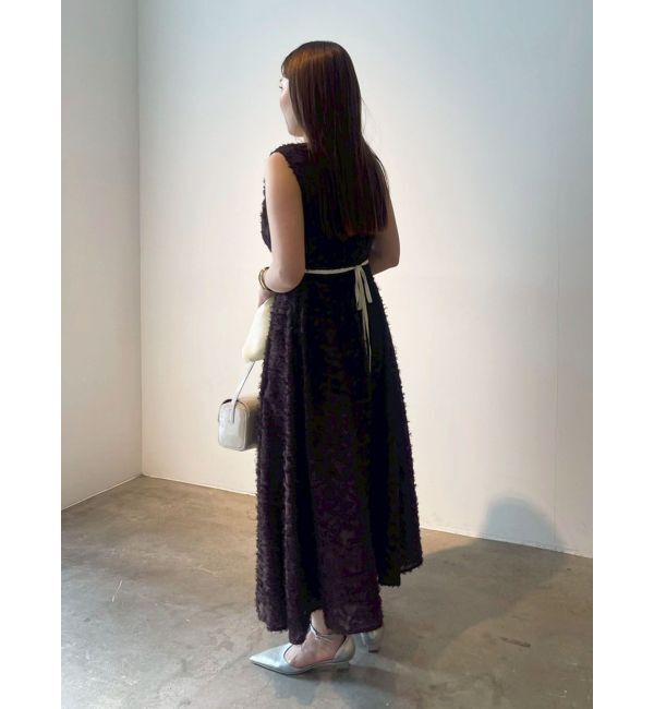 LAGUNAMOON「カットジャガードパイピングワンピース」|ワンピース|