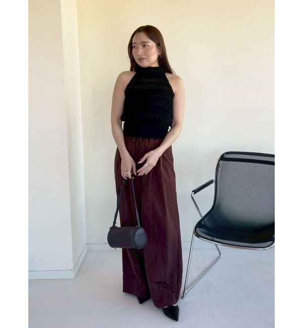 LAGUNAMOON「ウエストレースリラックスパンツ」|その他|