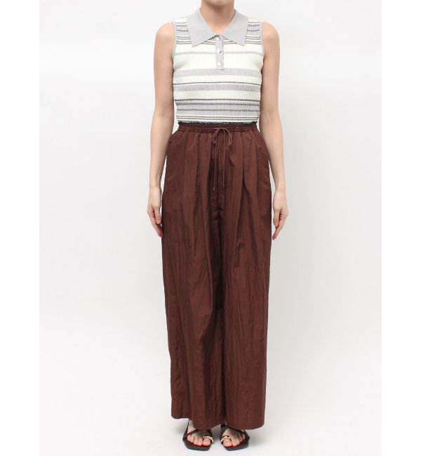 LAGUNAMOON「ウエストレースリラックスパンツ」|その他|