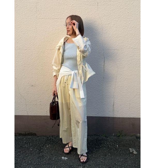 LAGUNAMOON「ウエストレースリラックスパンツ」|その他|