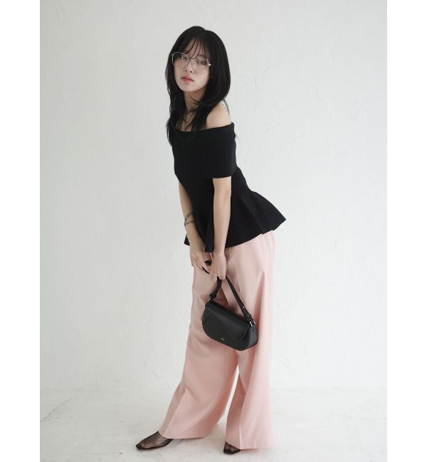 LAGUNAMOON「センタープレスラインパンツ」|その他|