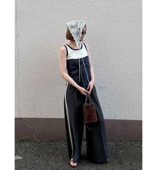 LAGUNAMOON「センタープレスラインパンツ」|その他|