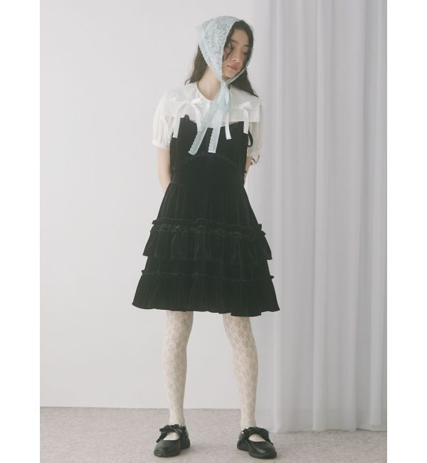 merry jenny「リボンカラーブラウス」|シャツ・ブラウス|