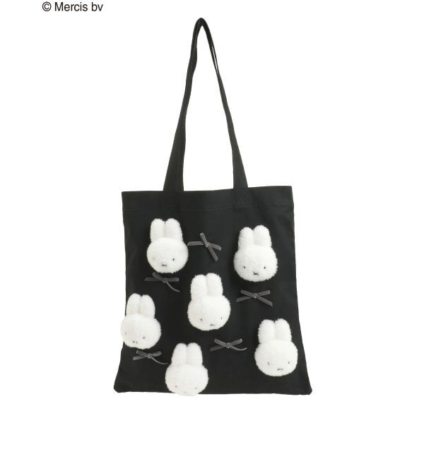 merry jenny「リボンもこもこmiffyトート」|トートバッグ|