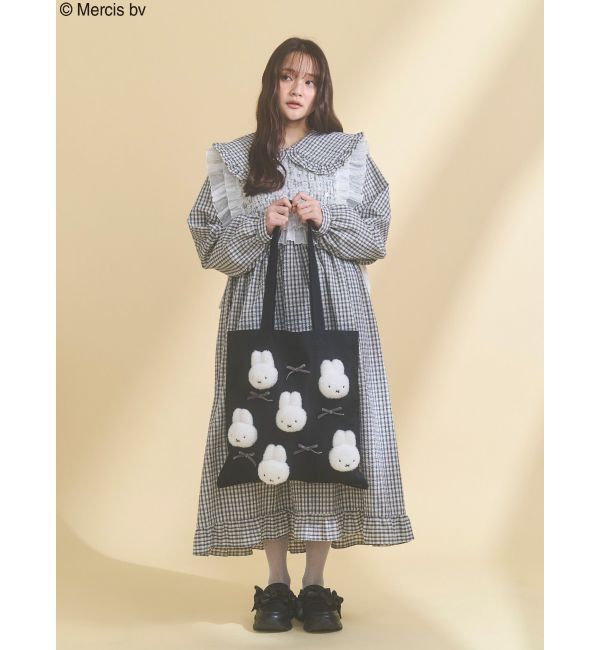 merry jenny「リボンもこもこmiffyトート」|トートバッグ|