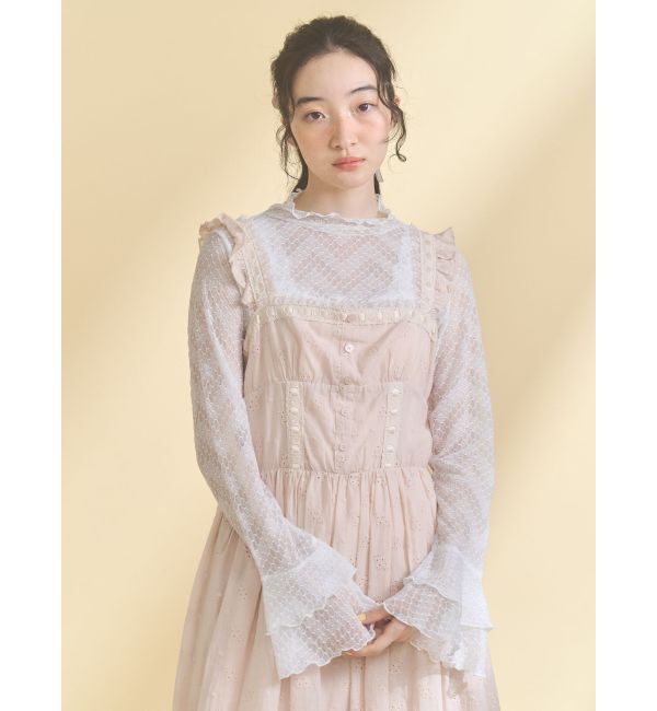 merry jenny「シアーレーストップス」|Tシャツ・カットソー|