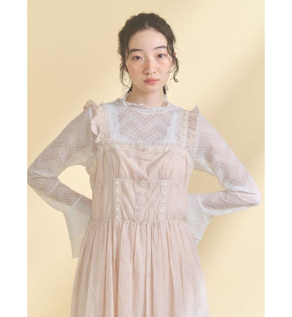 merry jenny「シアーレーストップス」|Tシャツ・カットソー|