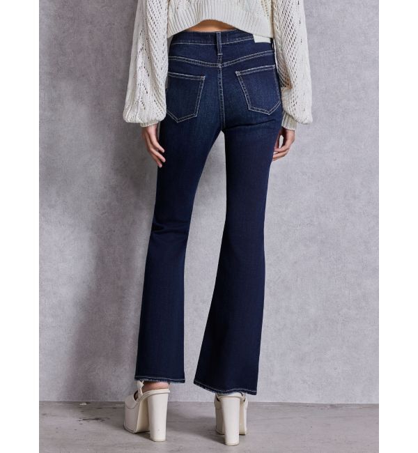 GYDA「ハイウエストBASICフレアデニムパンツ」|デニム|