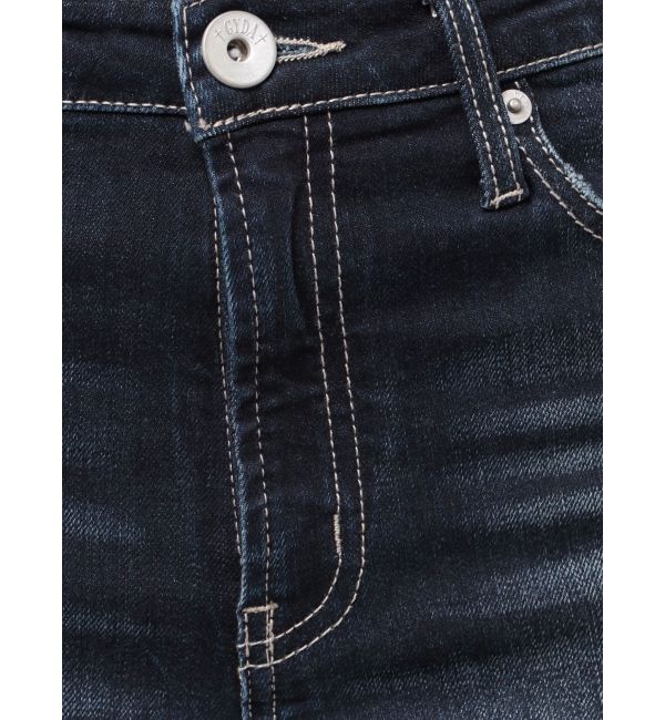 GYDA「ハイウエストBASICフレアデニムパンツ」|デニム|