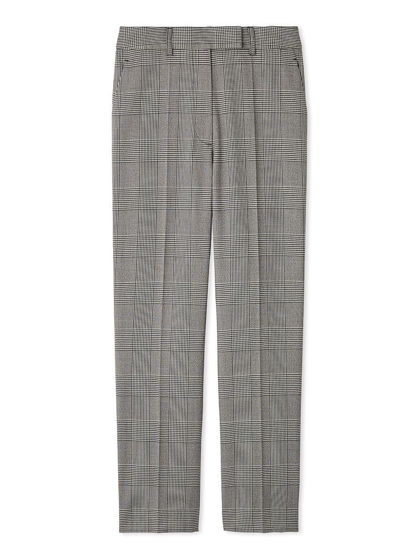 Mila Owen「後ろゴムセンタープレステーパードパンツ」|チノ|