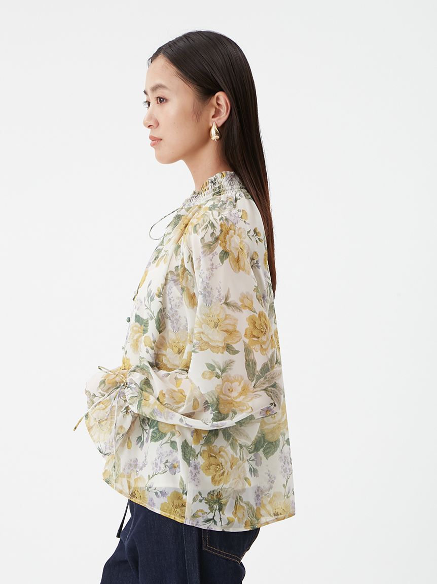 Mila Owen「フラワープリントブラウス」|シャツ・ブラウス|