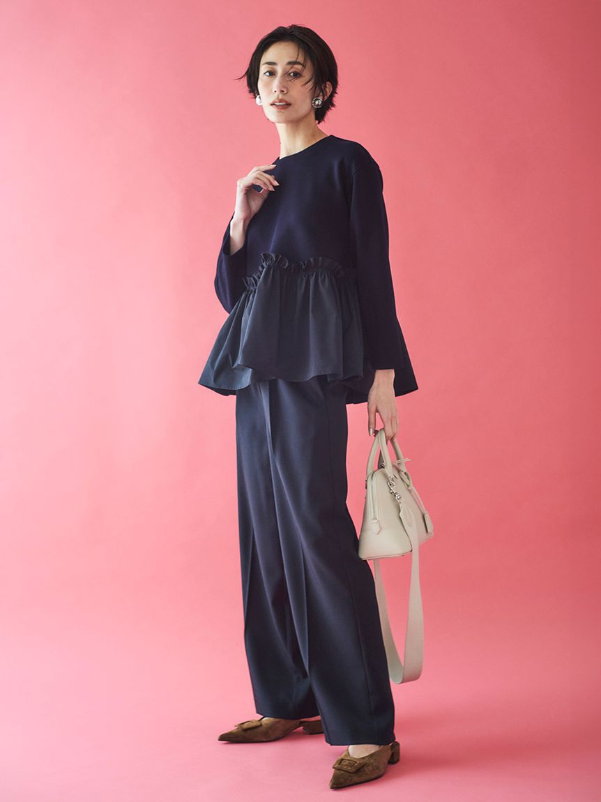 Mila Owen「メタルボリュームイヤリング」|イヤリング|