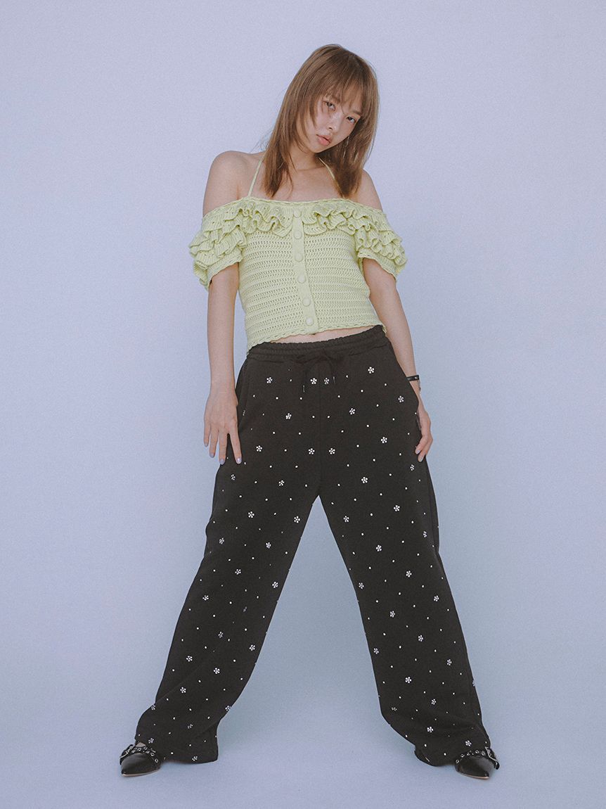 FURFUR「クロスストラップアイレットシューズ」|サンダル|