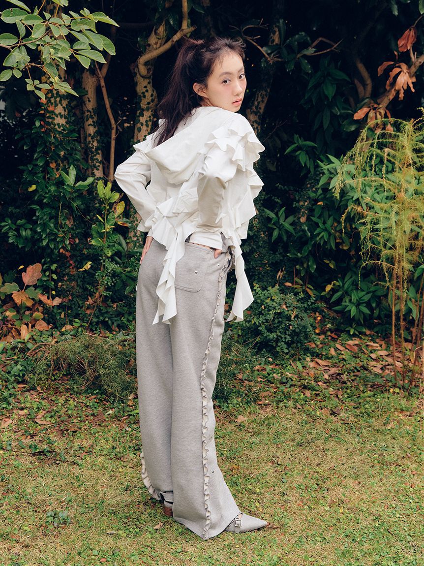 FURFUR「クロスストラップアイレットシューズ」|サンダル|