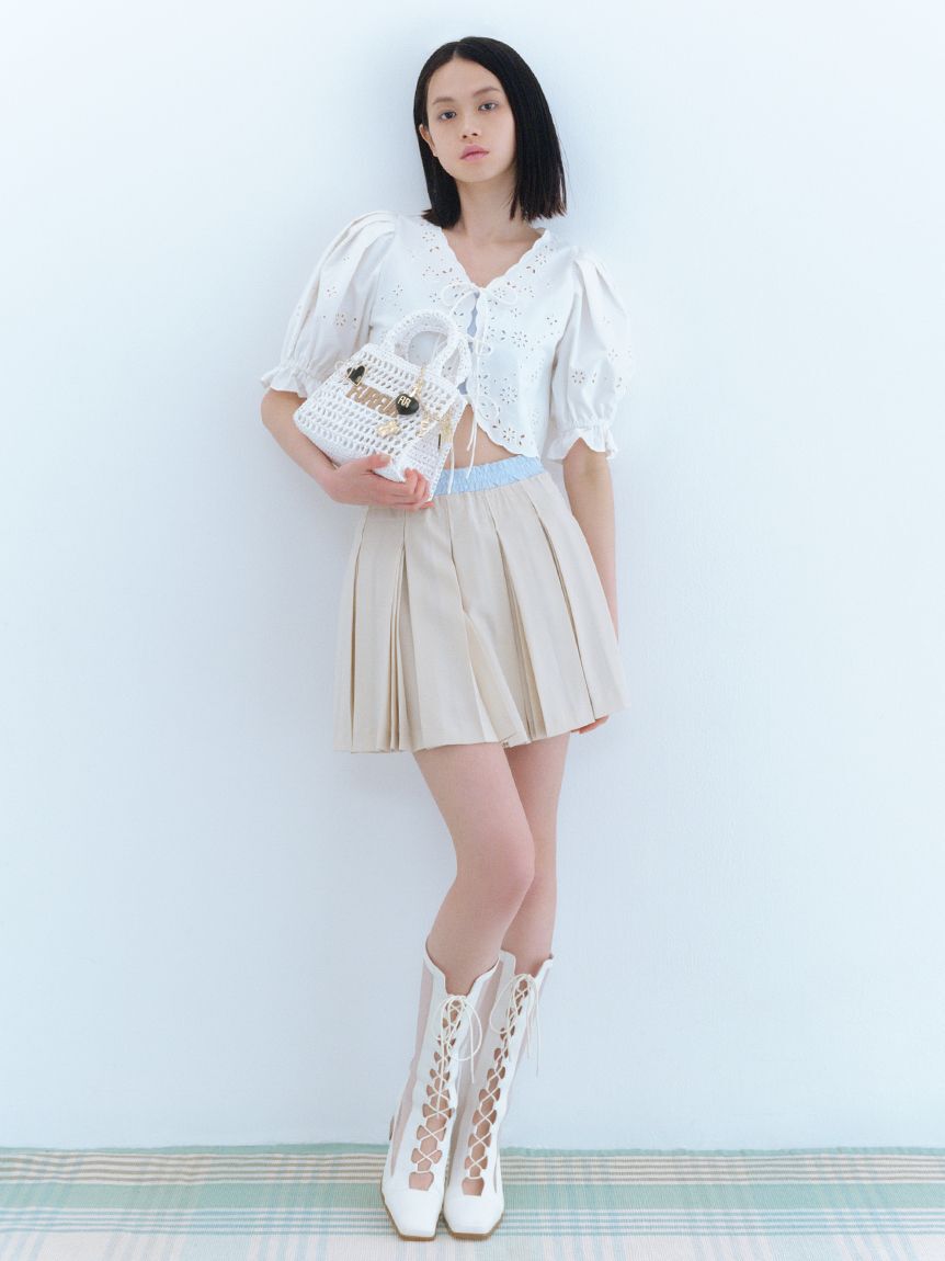 FURFUR「【限定カラー】ラフィアロゴトートバッグ」|トートバッグ|