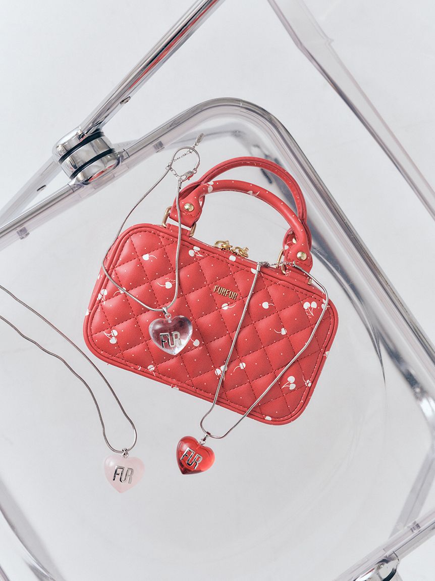 FURFUR「【限定カラー】キルティングフォンホルダー」|ショルダー・メッセンジャー|