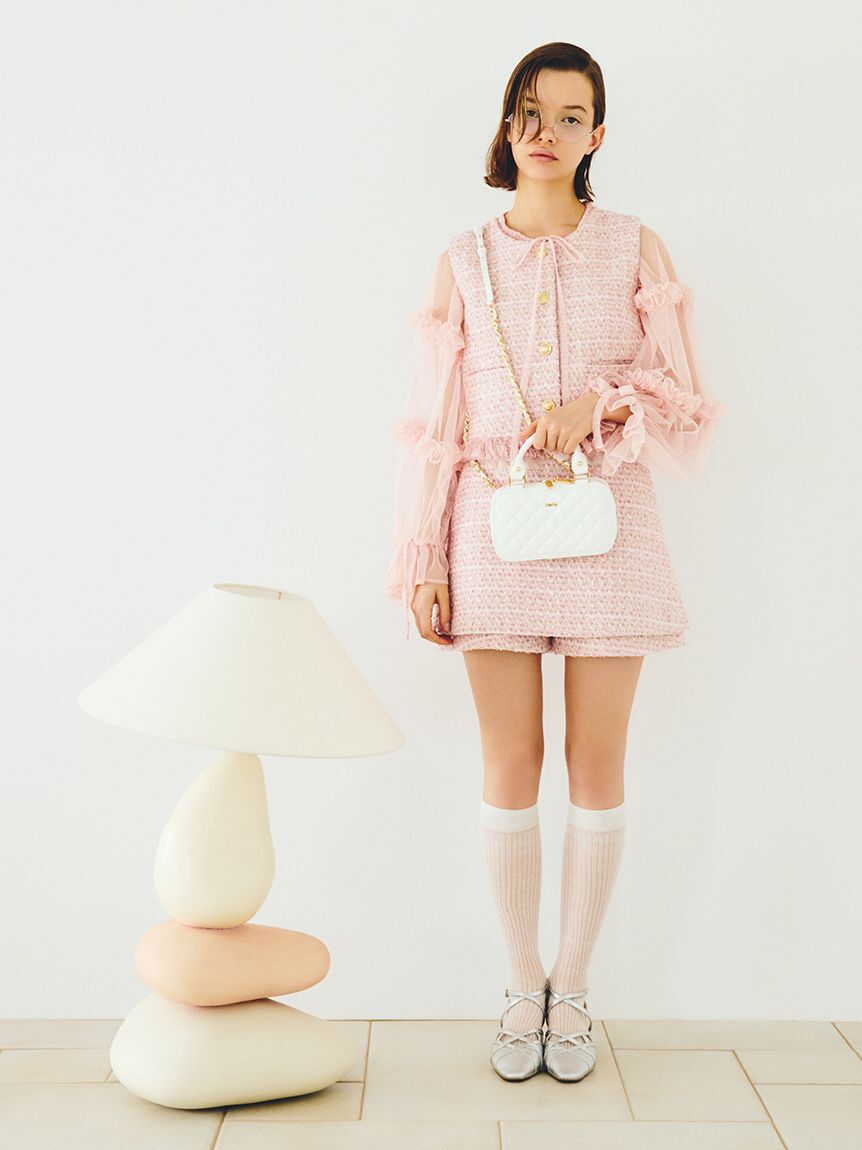 FURFUR「【限定カラー】キルティングフォンホルダー」|ショルダー・メッセンジャー|