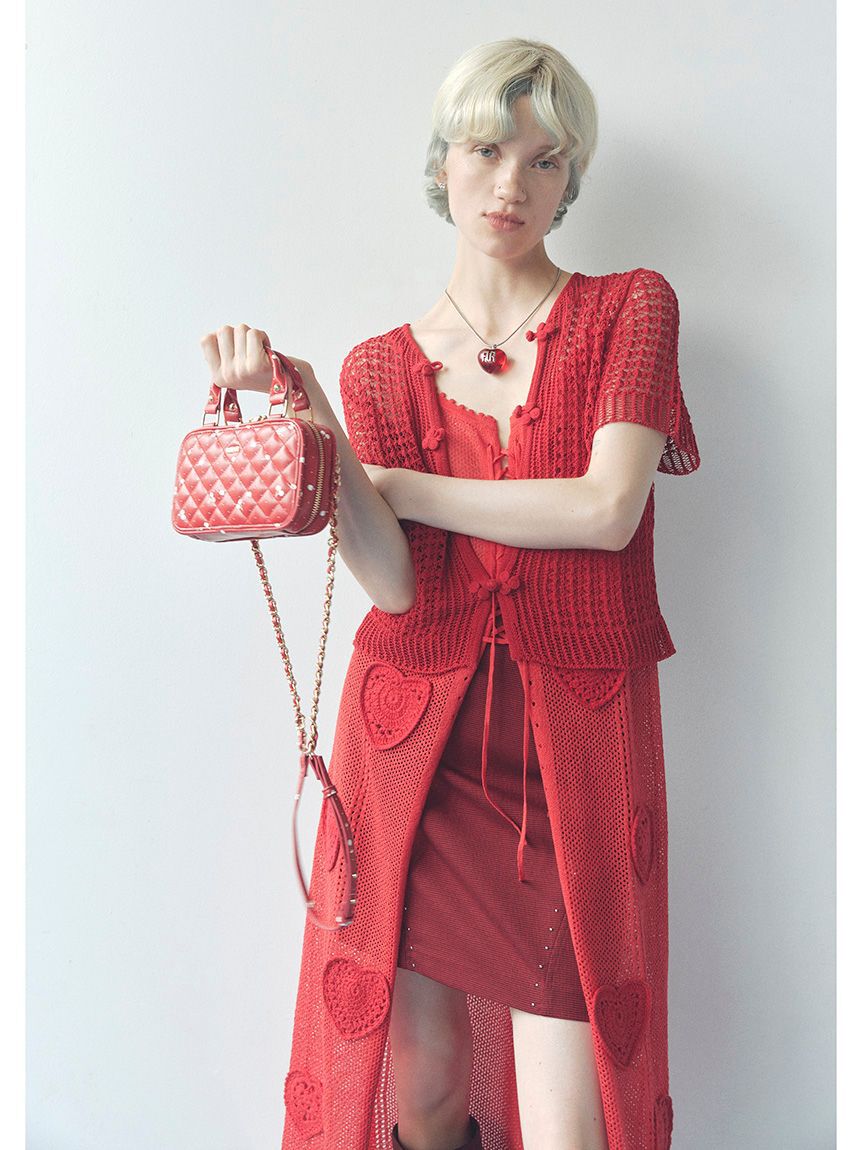 FURFUR「【限定カラー】キルティングフォンホルダー」|ショルダー・メッセンジャー|