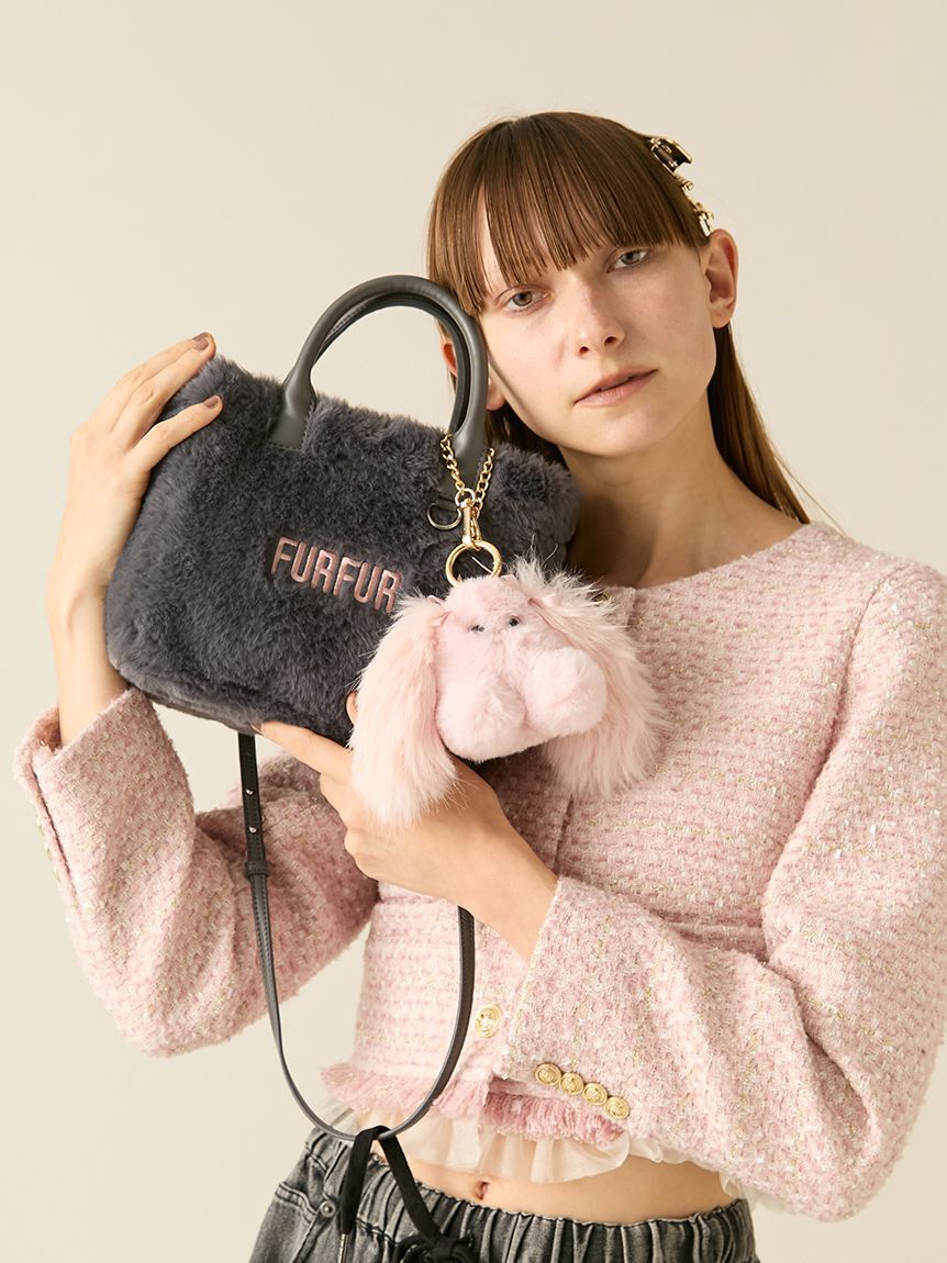 FURFUR「FURAPIマスコットチャーム」|キーケース|