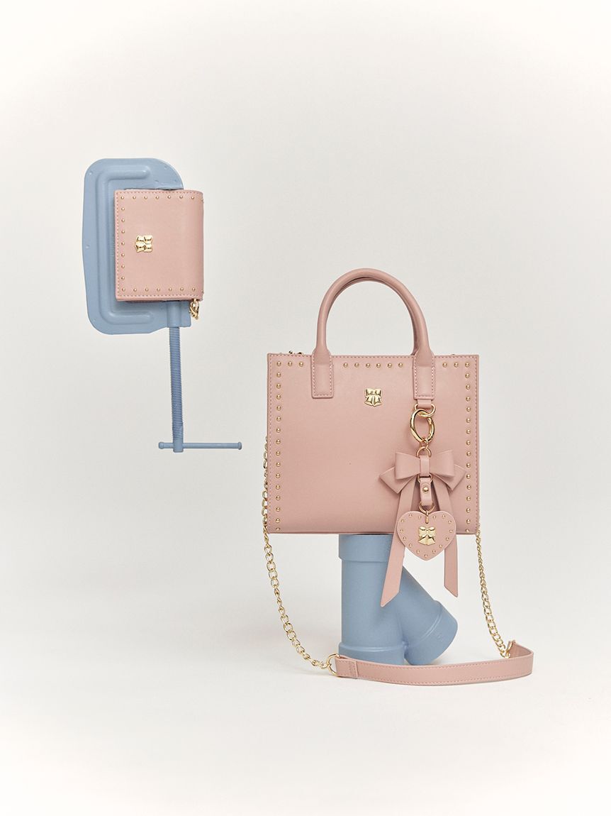 FURFUR「【限定カラー】リボンカシメミニウォレットショルダー」|財布|