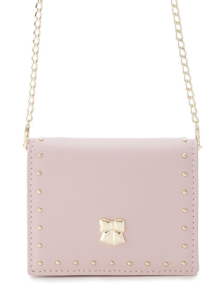 FURFUR「【限定カラー】リボンカシメミニウォレットショルダー」|財布|