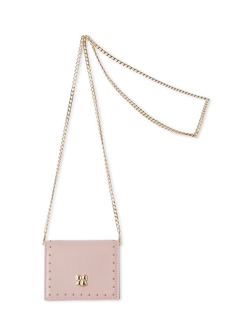 FURFUR「【限定カラー】リボンカシメミニウォレットショルダー」|財布|