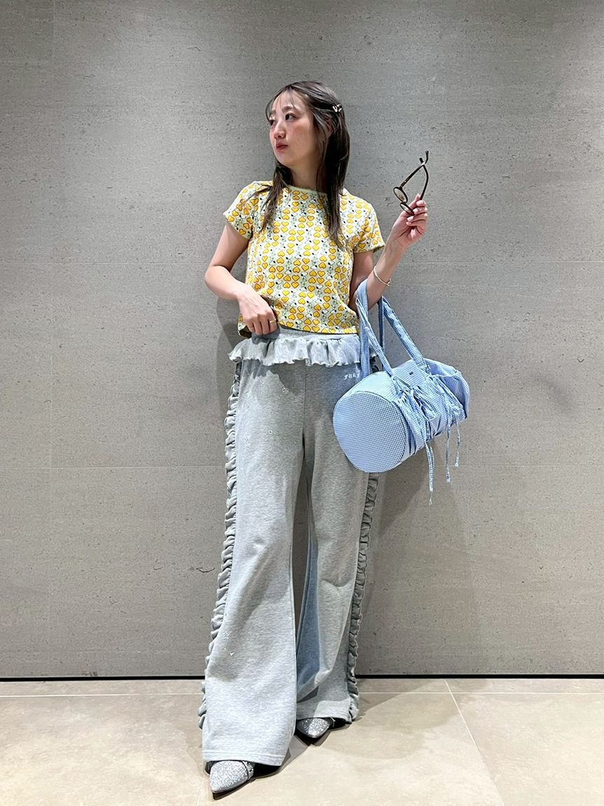 FURFUR「【WEB限定カラー】リボンドラムバッグ」|ショルダー・メッセンジャー|