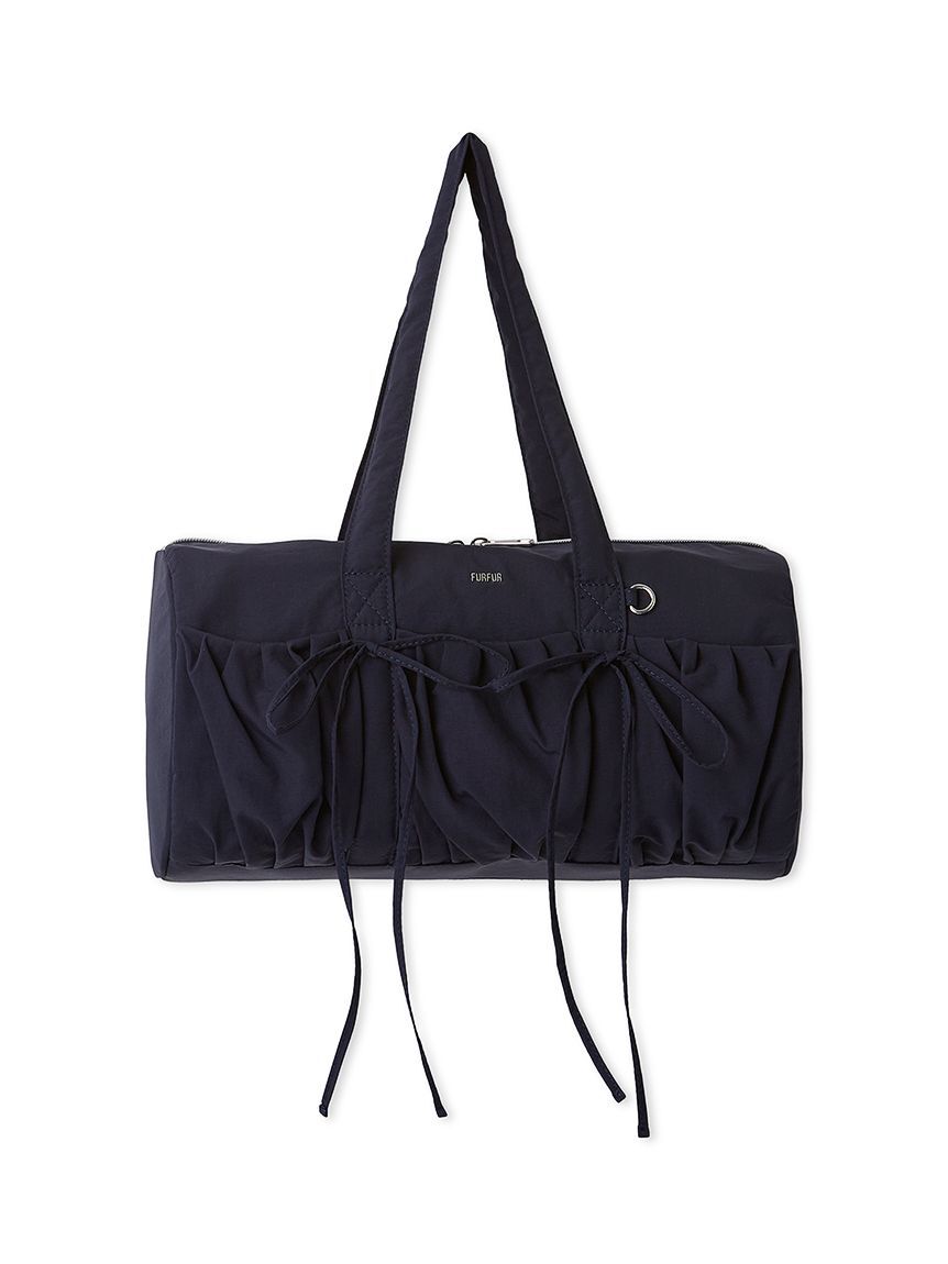 FURFUR「【WEB限定カラー】リボンドラムバッグ」|ショルダー・メッセンジャー|