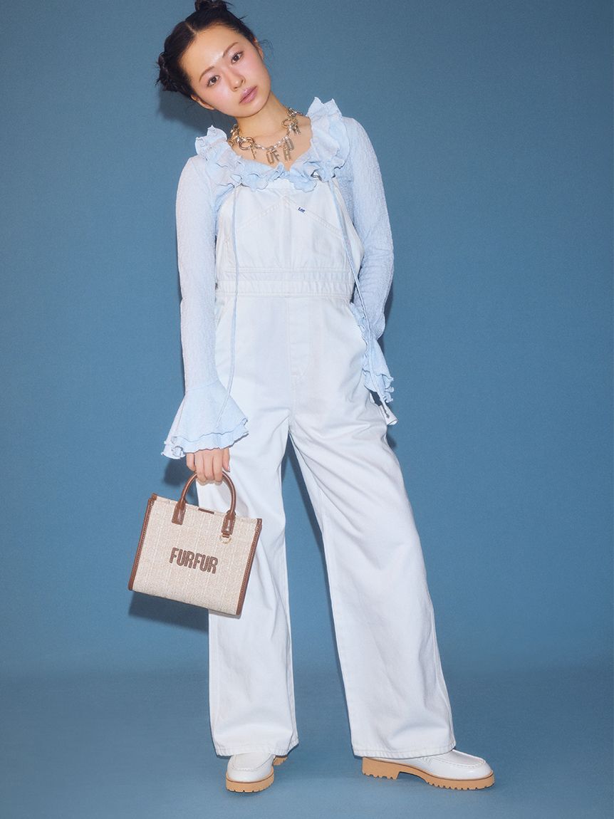 FURFUR「ロゴハートバッグチャーム」|キーケース|