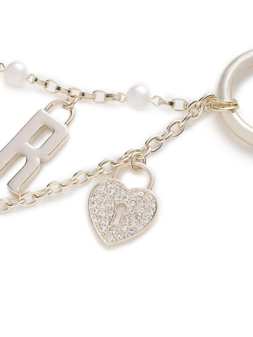 FURFUR「ロゴハートバッグチャーム」|キーケース|