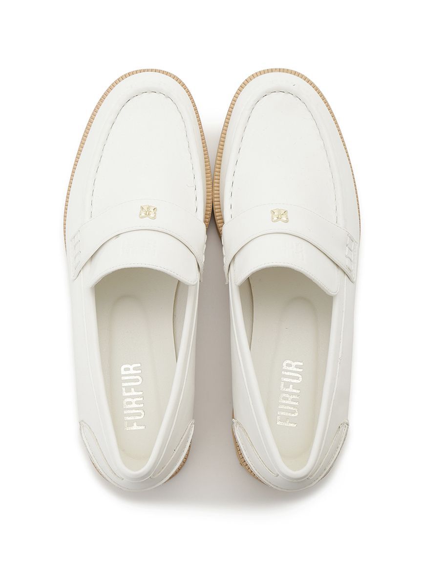 FURFUR「ミニリボンカシメローファー」|パンプス|