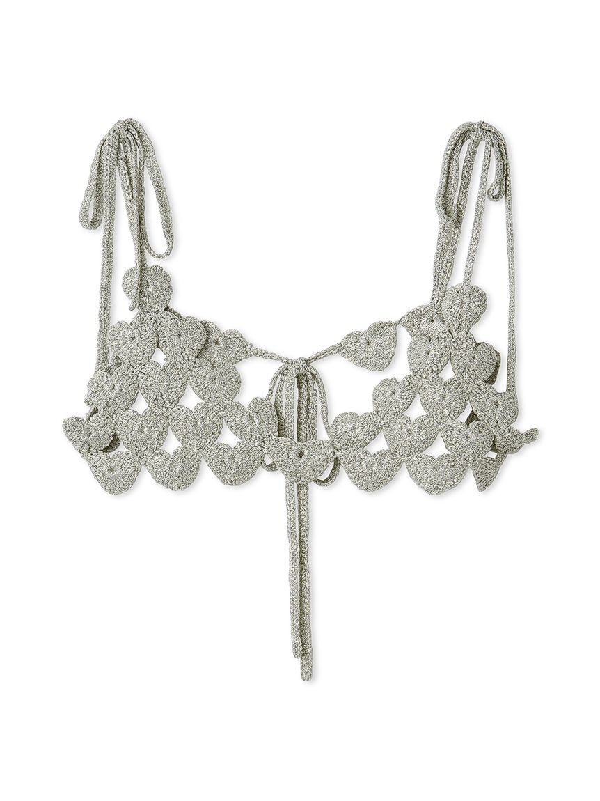 FURFUR「かぎ針ハートモチーフビスチェ」|ベスト・ジレ|