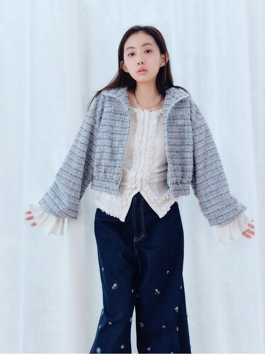 FURFUR「ハートモチーフ3連ネックレス」|ネックレス|