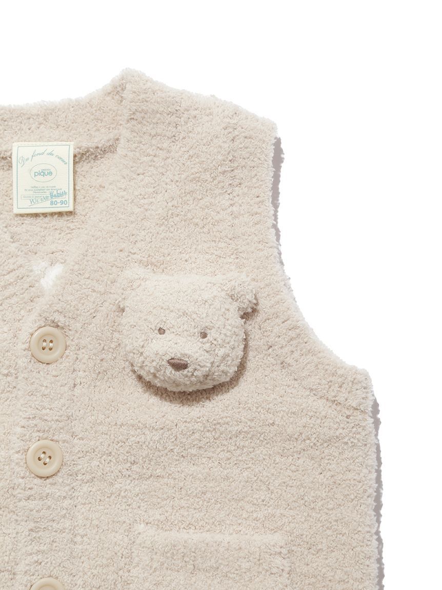 GELATO PIQUE KIDS & BABY「【BABY】パウダーベアベスト」|その他ベビーウェア|