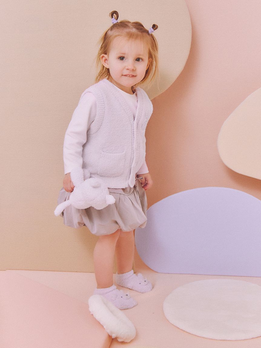 GELATO PIQUE KIDS & BABY「【BABY】パウダーアニマルベスト」|その他ベビーウェア|