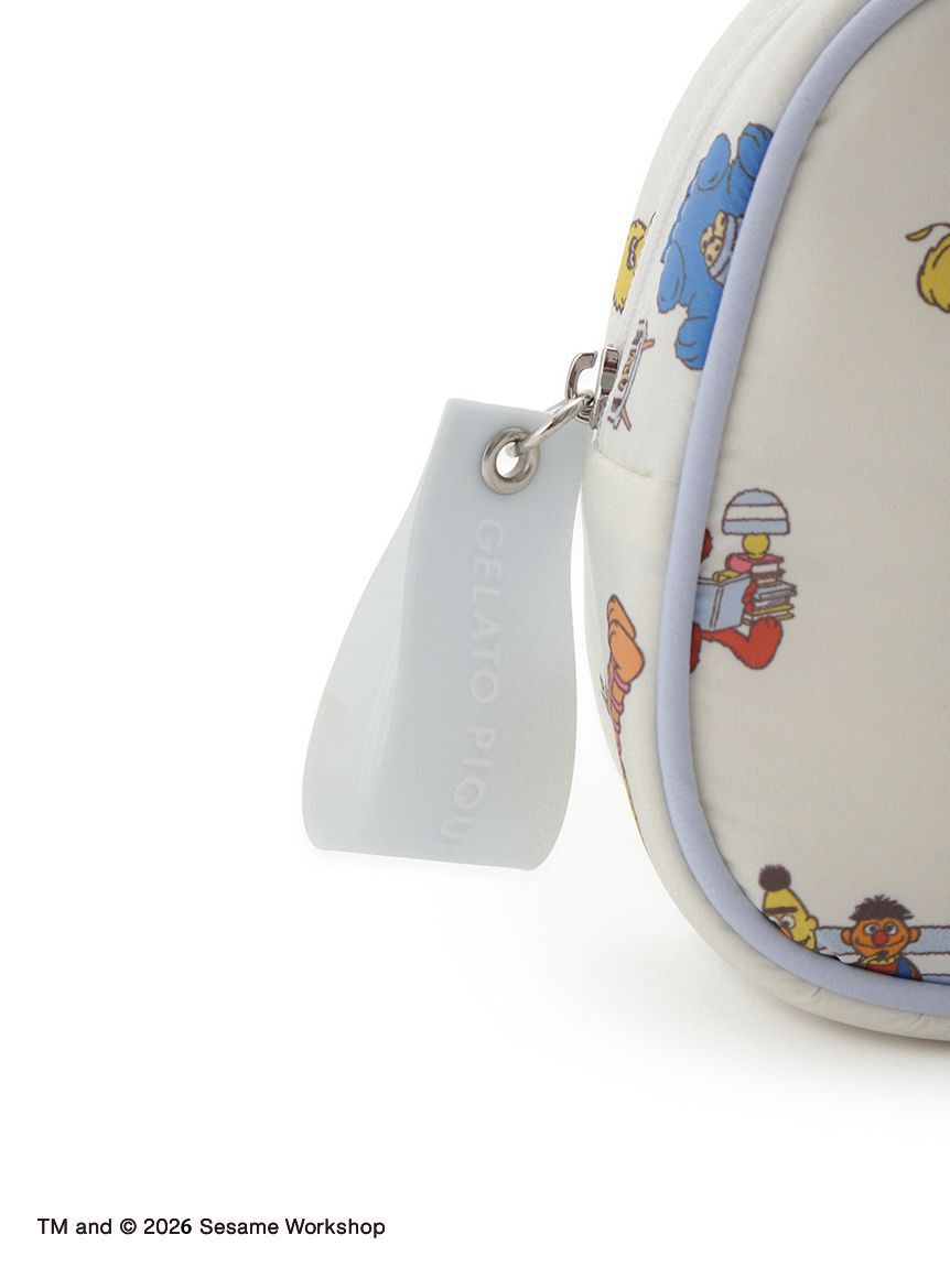 gelato pique「【SESAME STREET】総柄ポーチ」|ポーチ|