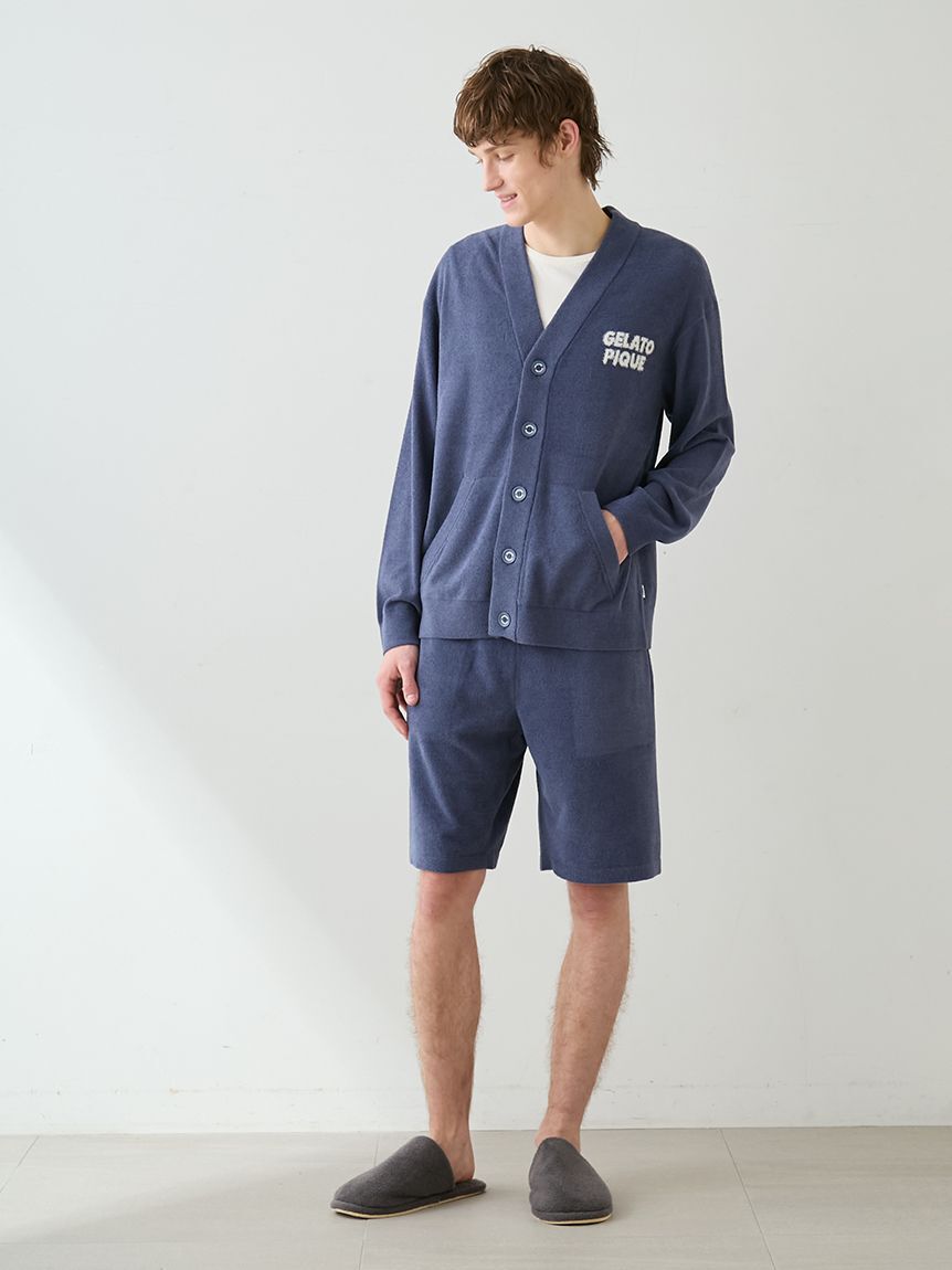 GELATO PIQUE HOMME「【HOMME】エアリーモコドーナツカーディガン」|カーディガン|