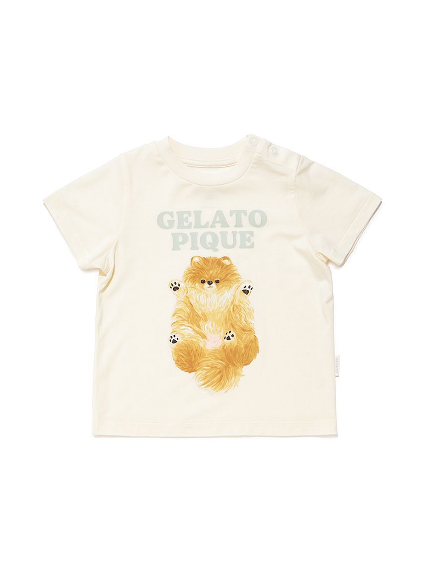 GELATO PIQUE KIDS & BABY「【ラッピング済み】【BABY】ドッグワンポイントTシャツ&ショートパンツSET」|その他ベビー用品|