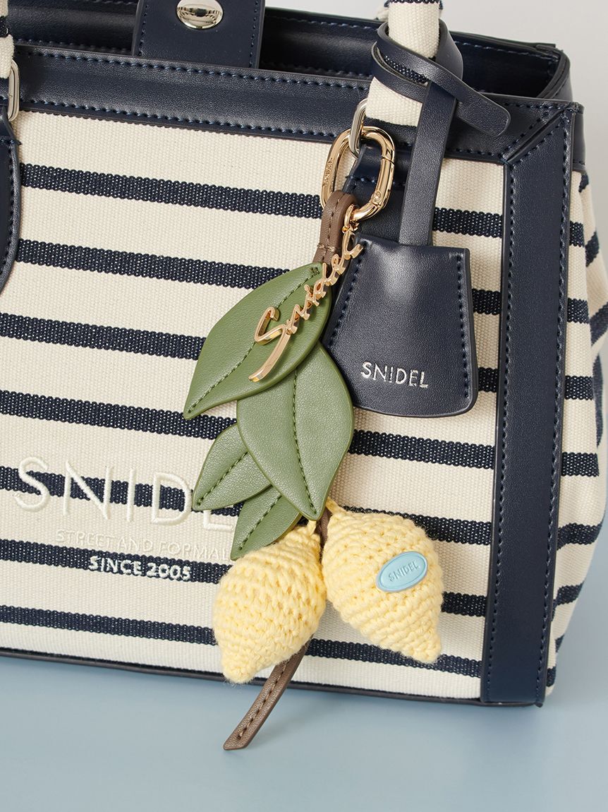 SNIDEL「クロシェチャーム」|キーケース|