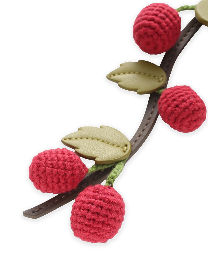 SNIDEL「クロシェチャーム」|キーケース|