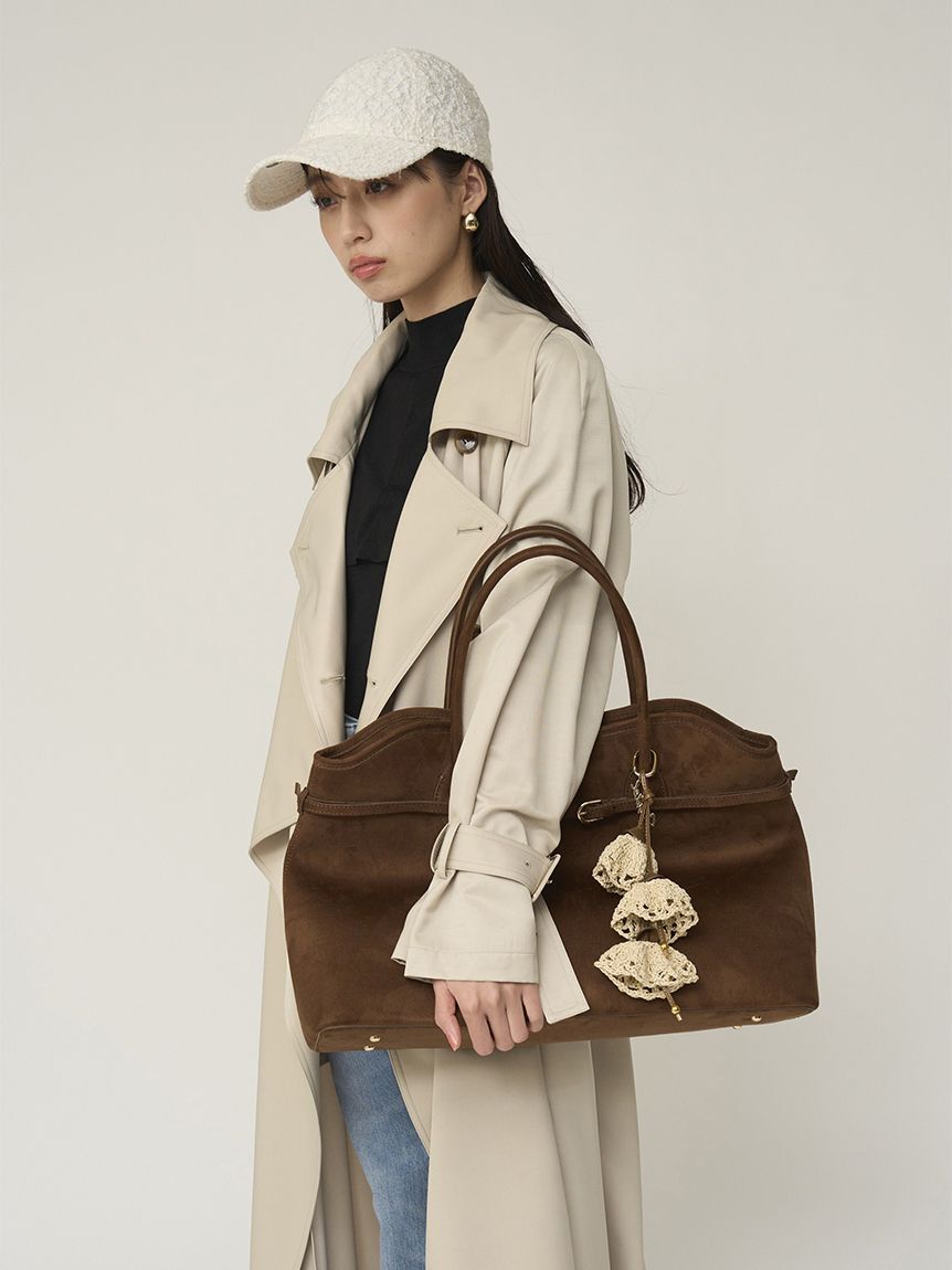 SNIDEL「クロシェチャーム」|キーケース|