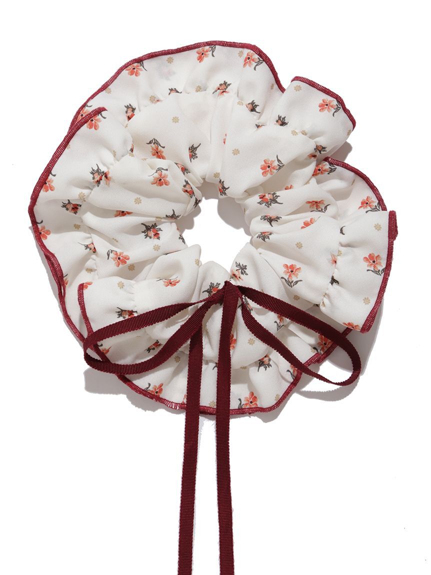 FRAY I.D「【FRAY I.D MADE WITH LIBERTY FABRIC】フリルリボンシュシュ」|ヘアバンド|