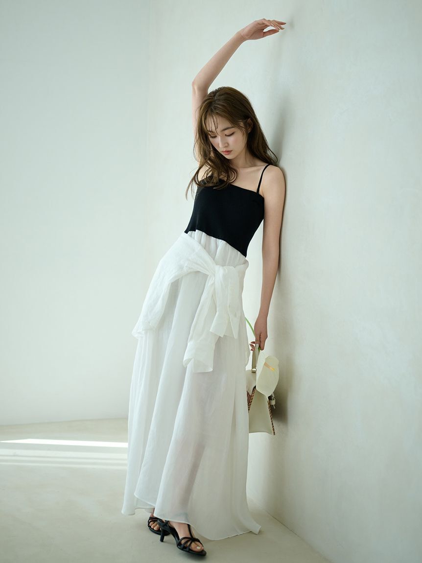 FRAY I.D「ニットドッキングキャミワンピース」|ワンピース|BRW