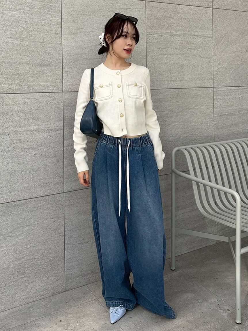 LILY BROWN「パッドロックホーボーバッグ」|ハンドバッグ|