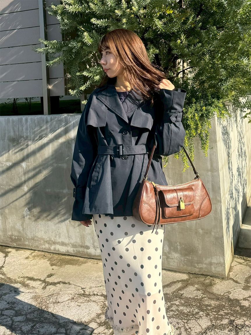 LILY BROWN「パッドロックホーボーバッグ」|ハンドバッグ|