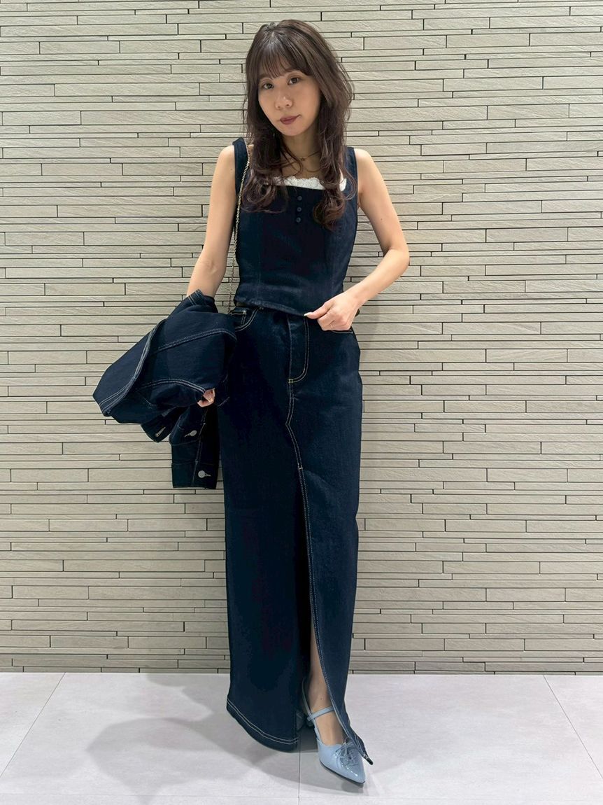 LILY BROWN「レースアップスリングバッグパンプス」|パンプス|