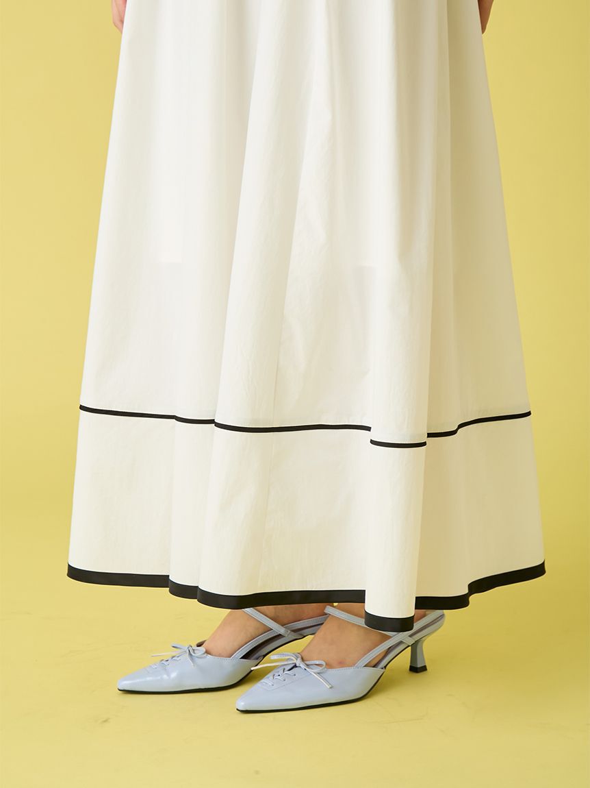 LILY BROWN「【WEB限定00サイズ】ニットビスチェドッキングワンピース」|ワンピース|