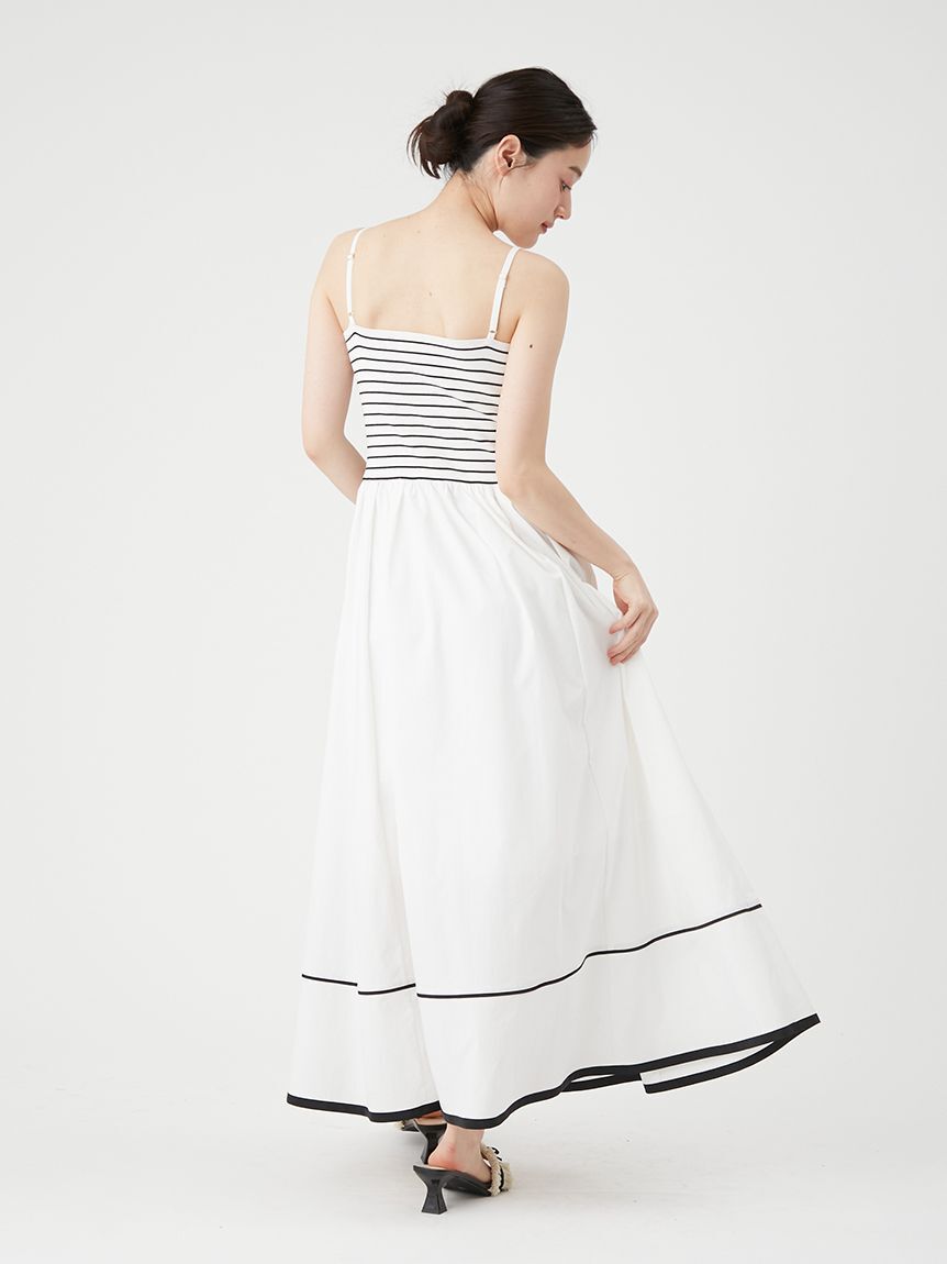 LILY BROWN「【WEB限定00サイズ】ニットビスチェドッキングワンピース」|ワンピース|