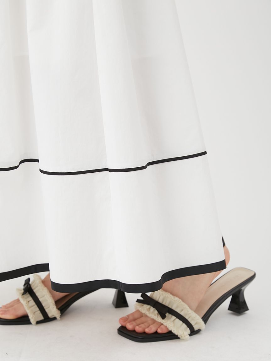 LILY BROWN「【WEB限定00サイズ】ニットビスチェドッキングワンピース」|ワンピース|