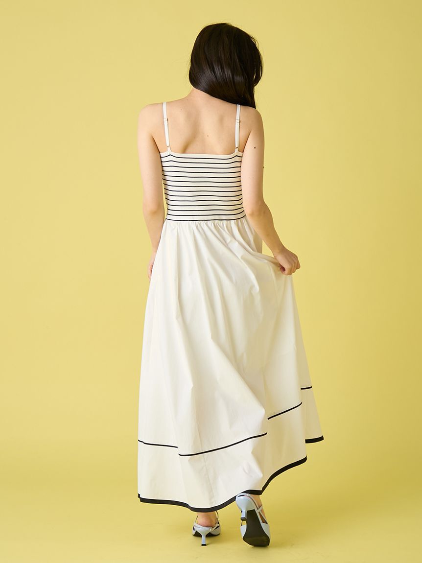 LILY BROWN「【WEB限定00サイズ】ニットビスチェドッキングワンピース」|ワンピース|